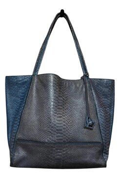 Botkier New York Soho Python Embossed Leather Tote Bag